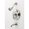 Kingston Brass KB36360AL Tub and Shower Faucet, Polished Nickel KB36360AL - alternate 2